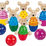 Maus-Bowling-Set für Kinder