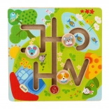 Lucy & Leo Sonnental – hölzernes Motorik-Labyrinth