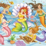 RAVENSBURGER Puzzle Königinnen des Ozeans – 35 Teile