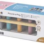 VIGA PolarB Holzbank mit Hammer – Montessori-Spielzeug