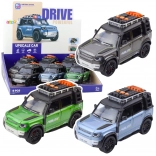 Geländewagen mit Antrieb Öffnende Türen Lichter Geräusche Mix