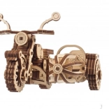UGEARS 3D-Puzzle Harry Potter: Hagrids fliegendes Motorrad – mechanisches Holzmodell