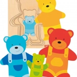 Mehrlagiges Holzpuzzle BÄR von GOKI