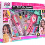 Schönheitscreator 3-in-1 für Mädchen – Bunte Haare, Maniküre, Tätowierung