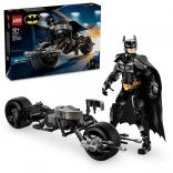 LEGOae DC Batman02122 76273 Baubare Figur: Batman02122 und Motorrad Bat-Pod
