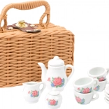 Kleines Kaffee-Set im Koffer