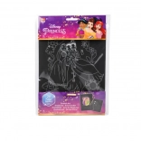 Kratzerbilder Disney Prinzessinnen, Set 2 Stk.