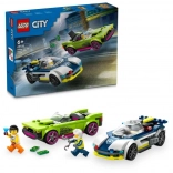 Lego City Polizei-Verfolgungsjagd mit Muscle Car 60415