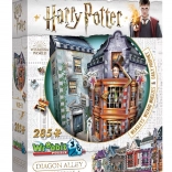3D-Puzzle HARRY POTTER: Weasleys Zauberscherze und Der Tagesprophet (285 Teile) – WREBBIT