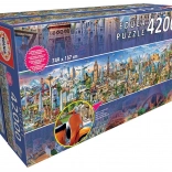 Educa Puzzle um die Welt 42000 Teile