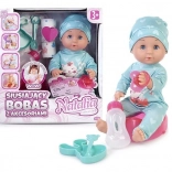 Baby-Puppe mit Pipi-Funktion 30 cm EDU&FUN