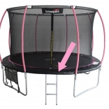Schutzabdeckung für Federn für Trampolin SPORT MAX 6 ft schwarz‑pink