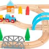 small foot Holz-Eisenbahn Journey – Set mit 40 Teilen