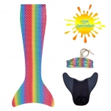 Monoflosse Aquaris mit Hawai-Motiv und Bikini