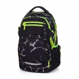 Schulrucksack Oxy Ombre Electric, schwarz‑grün