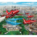 Puzzle Red Arrows über London 1000 Teile