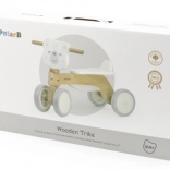 hölzernes Laufrad Bär PolarB mit leisen EVA-Rädern