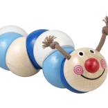 Detoa Holzraupe - blau