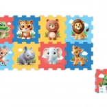 Weiche Schaumstoffblöcke Zoo 8 Stk.