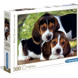 Puzzle 500 Teile Hunde