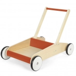 Small Foot Lauflernwagen aus Holz für die ersten Schritte, rot