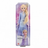 Elsa im lila Kleid