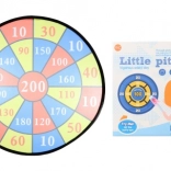 Große Zielscheibe mit Klettbällen