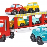 Abrick Transporter mit 6 Autos