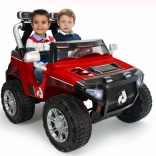 Kinder‑Elektroauto 24V Monster für zwei, LED‑Lichter – INJUSA