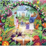 Puzzle Blumen im Botanischen Garten 1000 Teile GIBSONS