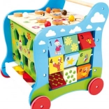 Small Foot Lauflernwagen und Motorikwürfel Sandmann