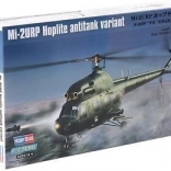 Kunststoffmodell des Hubschraubers Mi-2 Hoplite – Panzerabwehr-Version