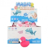 Flamingo leuchtet im Wasser