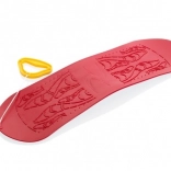 Kinder-Kunststoff-Snowboard 70 cm rot