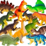 Set mit 12 Dinosaurierfiguren