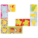 Holzdomino Safari 28 Teile