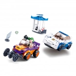 Bausatz Polizeijagd mit Aufziehauto