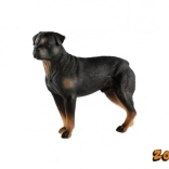 Plastikfigur Rottweiler Hund 8cm