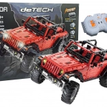 RC-Baukasten Geländewagen CADA, rot, 1941 Teile