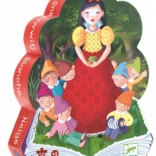 Panorama-Puzzle Schneewittchen 50 Teile Djeco