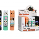 Display mit 24 Klebstoffen in der Spitze - Katze