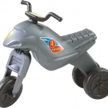 Dreirad-Rutscher Super Bike maxi silber 48 cm