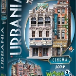 WREBBIT 3D-Puzzle Urbania: Kino, 300 Teile