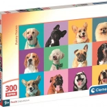 Puzzle Fröhliche Gesichter