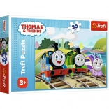 Puzzle mit 30 Teilen – Fröhlicher Thomas (Thomas & Friends)