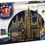 Ravensburger 3D Puzzle Hogwarts Große Halle - Nacht Edition