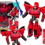 Auto Roboter 2in1 roter Sport Transformator