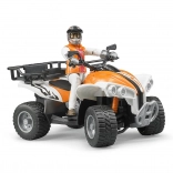 Bruder bworld Quad mit Fahrer 1:16