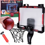 Elektronische Basketballtafel mit Punkteanzeige und Ball