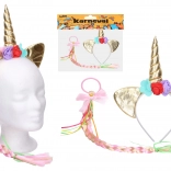 Karneval-Haarreif mit Einhorn